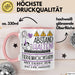 Tierheimvolontärin Tasse Geschenk Lustig Abstand Halten Hochleistungs-Tierheimvolontärin Mit Drang Zur Perfektion Bei Der Arbeit Rosa Trendation