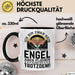 Fallschirmspringer Tasse Geschenk Ich Bin Zwar Kein Engel Aber Fliegen Kann Ich Trotzdem Geschenkidee Becher Trendation