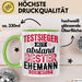 Lustige Tasse Geschenk Testsieger Mit Bester Ehemann Der Welt Spruch Grün Trendation