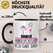 Geschenk für Hundesportlerin Tasse Lustige Geschenkidee Geburtstag Ich Bin Hundesportlerin Ich Darf Das Schwarz Trendation