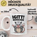 Sarkastischer Sarkasmus Introvertierter Tasse Geschenk Lustige Geschenkidee Spruch Igitt Menschen Weiß Trendation
