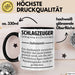 Schlagzeug-Spieler Geschenk Drummer Tasse Geschenkidee Spruch Schlagzeuger Definition Schlagzeuger Schwarz Trendation