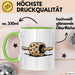 Backliebhaber Tasse Geschenkidee für Ofen Fanatiker Grün Trendation