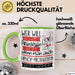 Hiphop-Produzentin Tasse Geschenk Spruch Wer Will Schon Prinzessin Sein Wenn Man Auch Hiphop-Produzentin Sein Kann Grün Trendation