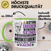 Musikstudent Geschenk Tasse Lustiger Spruch Erheben Sie Sich Der Musikstudent Betritt den Raum Grün Trendation