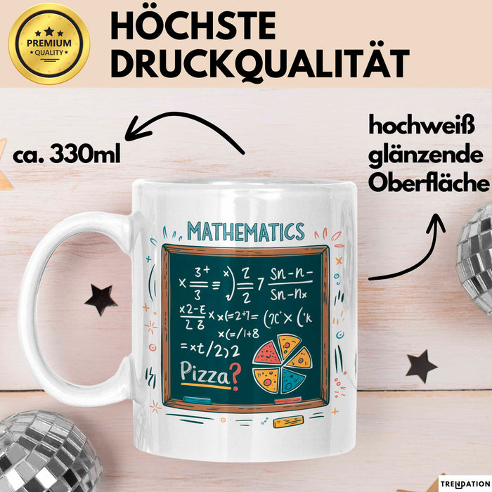 Mathematiker Tasse Geschenk Lustige Geschenkidee Spruch Für Zahlen Liebhaber Weiß Trendation