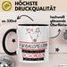 Fußballspielerin Weil Es Keinen Schöneren Beruf Gibt Tasse Geschenk für Eine Fußballspielerin Lustig Trendation