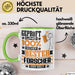 Forscher Geschenk Lustiger Spruch für Forscher Geschenkidee Bester Forscher Der Welt Grün Trendation