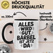 Bärbel Tasse Geschenk Alles Ist Gut Bärbel Ist Jetz Da Geschenkidee Becher mit Name Schwarz Trendation