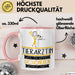 Tierärztin Weil Es Keinen Schöneren Beruf Gibt Tasse Geschenk für Eine Tierärztin Lustig Rosa Trendation