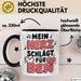 Romantische Liebe Tasse Geschenk Lustige Geschenkidee Spruch Mein Herz Schlägt Für Ben Trendation