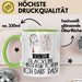 Geschenk für Slackline-Instruktorin Tasse Lustige Geschenkidee Geburtstag Ich Bin Slackline-Instruktorin Ich Darf Das Grün Trendation