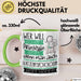 Katzenpsychologin Tasse Geschenk Spruch Wer Will Schon Prinzessin Sein Wenn Man Auch Katzenpsychologin Sein Kann Grün Trendation