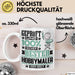 Hobbymaler Geschenk Lustiger Spruch für Hobbymaler Geschenkidee Bester Hobbymaler Der Welt Weiß Trendation
