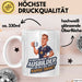 Trainer Tasse Geschenkidee Bester Trainer Trinkt Kaffee Weiß Trendation