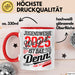 Jugendbetreuung Tasse Geschenk Lustige Geschenkidee Spruch Jugendweihe 2025 Rot Trendation