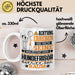 Hundefrisör Geschenk Tasse Lustiger Spruch Erheben Sie Sich Der Hundefrisör Betritt den Raum Weiß Trendation