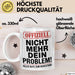 Rentner Pensionär Sarkasmus Tasse Geschenk Lustige Geschenkidee Spruch Nicht Mehr Dein Problem Weiß Trendation