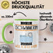 Schwimmerin Tasse Geschenk Ich Bin Schwimmerin Warum Weil Ich Es Kann Geschenkidee Geburtstag Grün Trendation
