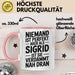 Sigrid Tasse Geschenk Niemand Ist Perfekt Sigrid Verdammt Nah Dran Geschenkidee Rosa Trendation