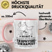 Tierphysiotherapeut Geschenk Tasse So Gut Kann Nur Ein Tierphysiotherapeut Aussehen Geschenkidee Kaffee-Becher Rosa Trendation