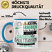Balletttänzerin Tasse Geschenk Lustiger Spruch Bitte Erheben Sie Sich Seine Majestät Die Balletttänzerin Betritt Den Raum Blau Trendation