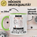 Slackline-Instruktorin Tasse Geschenk Becher Stark Attraktiv Furchtlos Slackline-Instruktorin Lustige Geschenkidee Grün Trendation