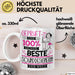 Beste Sounddesignerin Der Welt Tasse Geschenk für Eine Sounddesignerin Geprüft Und Sicher Geschenkidee Geburtstag Weihnachten Weiß Trendation