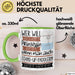 Stand-Up-Paddlerin Tasse Geschenk Spruch Wer Will Schon Prinzessin Sein Wenn Man Auch Stand-Up-Paddlerin Sein Kann Grün Trendation