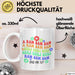 Büroarbeit Kollege Tasse Geschenk Lustige Geschenkidee Spruch Weiß Trendation