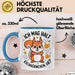Eichhörnchen Tierliebhaber Tasse Geschenk Lustige Geschenkidee Spruch Ich Mag Halt Einfach Eichhörnchen Blau Trendation