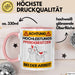 Pferdebesitzer Tasse Geschenk Lustiger Spruch Geschenkidee für Pferdebesitzer Achtung Hochleistungs Pferdebesitzer Bei Der Arbeit Rosa Trendation