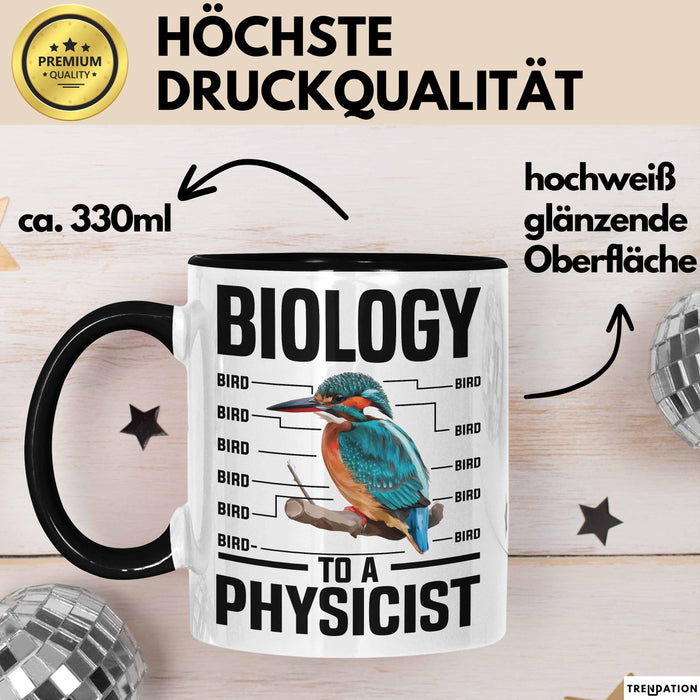 Physiker Geschenk Schüler Wissenschaft Biologie Mikrobiologie Tasse Trendation