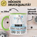 Basketballspielerin Tasse Geschenk Ich Bin Basketballspielerin Und Du So Geschenkidee Lustiger Spruch Becher Grün Trendation