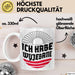 Polen Tasse Spruch Ich Habe Wyjebane Polska Geschenkdiee Kaffee-Becher Weiß Trendation