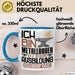 Metallbauer Ausbildung Tasse Geschenk Ich Bin Metallbauer In Der Ausbildung Ich Darf Das Geschenkidee Spruch Blau Trendation