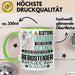 Bergsteiger Geschenk Tasse Lustiger Spruch Erheben Sie Sich Der Bergsteiger Betritt den Raum Grün Trendation
