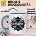Mechaniker Tasse Geschenkidee Auto Reparatur Profi Lustiger Geschenkidee Lustig Blau Trendation