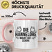 Hannelore Tasse Geschenk Die Hannelore Macht Dat Schon Geschenkidee Becher mit Name Rosa Trendation
