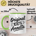 Annette Tasse Geschenk Original 100% Annette Geschenkidee Geburtstag Grün Trendation