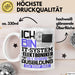 IT-Systemelektroniker Ausbildung Tasse Geschenk Ich Bin IT-Systemelektroniker In Der Ausbildung Ich Darf Das Geschenkidee Spruch Weiß Trendation