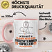 Tischtennisspieler Geschenk Tasse So Gut Kann Nur Ein Tischtennisspieler Aussehen Geschenkidee Kaffee-Becher Rosa Trendation