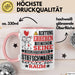 Stiefschwager Geschenk Tasse Lustiger Spruch Erheben Sie Sich Der Stiefschwager Betritt den Raum Rosa Trendation