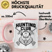 Wildschwein Jäger Tasse Geschenk Lustige Geschenkidee Spruch Rosa Trendation