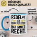 Schulassistenz Wertschätzung Tasse Geschenk Lustige Geschenkidee Spruch Der Schulbegleiter Hat Immer Recht Blau Trendation