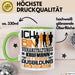Veranstaltungskaufmann Ausbildung Tasse Geschenk Ich Bin Veranstaltungskaufmann In Der Ausbildung Ich Darf Das Geschenkidee Spruch Grün Trendation