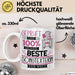 Beste Songtexterin Der Welt Tasse Geschenk für Eine Songtexterin Geprüft Und Sicher Geschenkidee Geburtstag Weihnachten Weiß Trendation