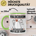Halbcousin Tasse Geschenk für Halbcousin Der Mann Der Alles Kann Geschenkidee zum Geburtstag Grün Trendation