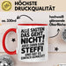 Steffi Tasse Geschenk Alle Sagten Das Geht Nicht Aber Dann Kam Steffi Und Hat Es Einfach Gemacht Geschenkidee Becher mit Name Rot Trendation