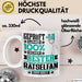 Rätselfan Geschenk Lustiger Spruch für Rätselfan Geschenkidee Bester Rätselfan Der Welt Weiß Trendation